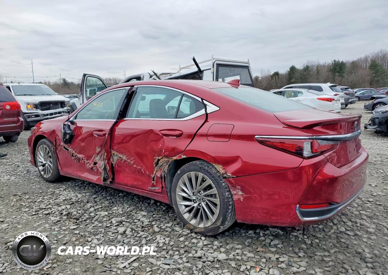 2022 Lexus Es 300H Luxury VIN:58AEA1C16NU017497 - 2