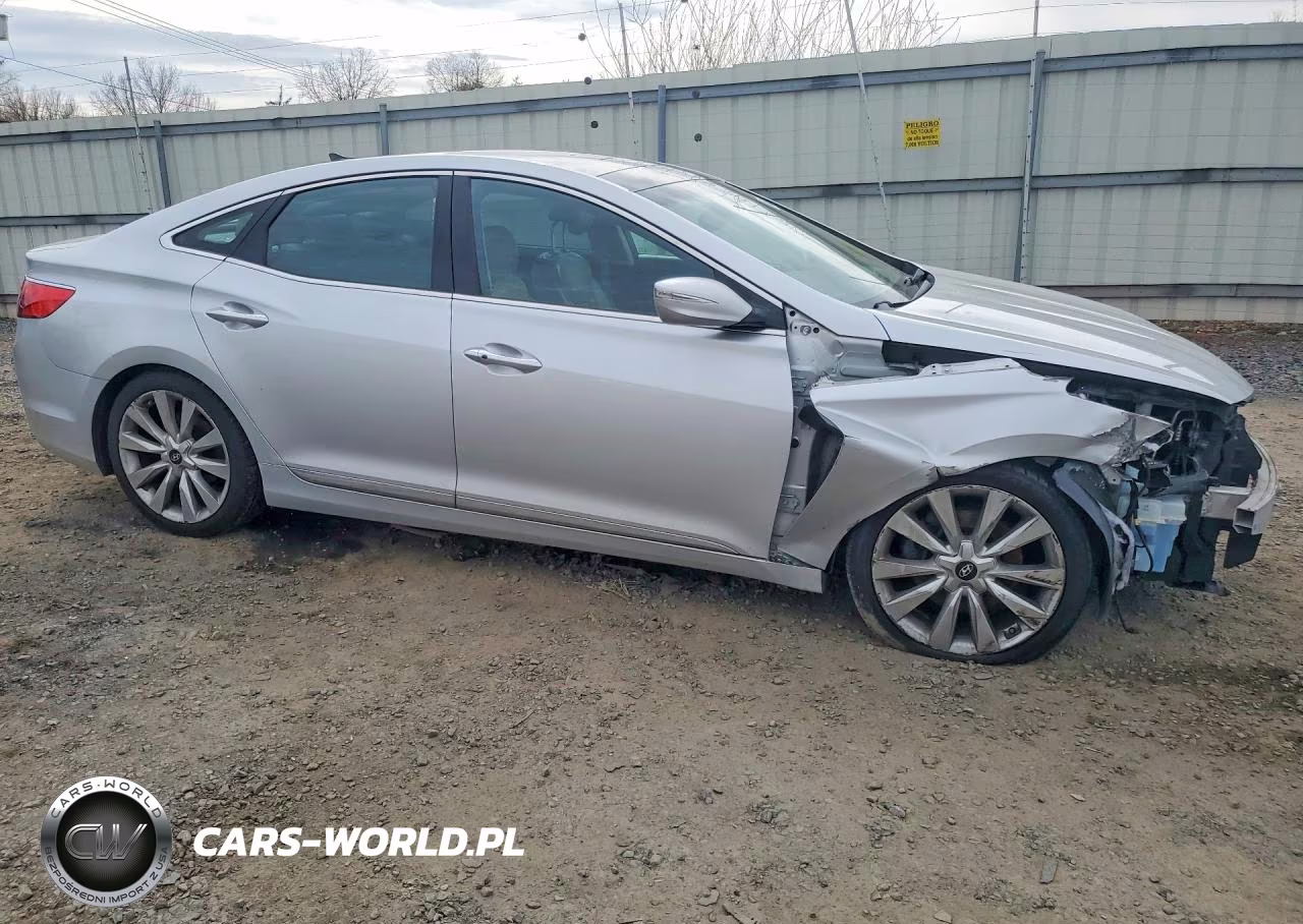 2013 Hyundai Azera Base VIN:KMHFH4JGXDA326521 - 4