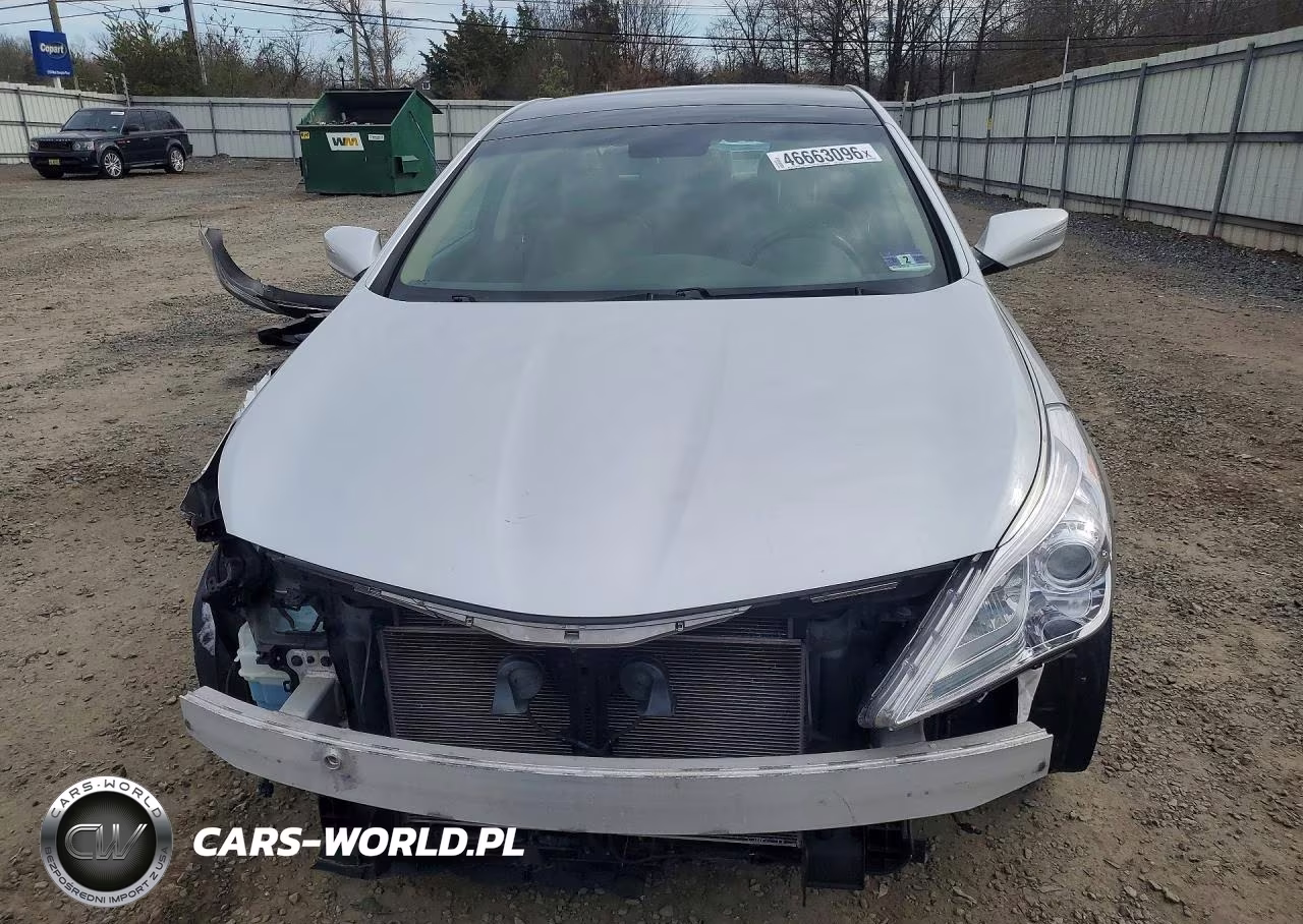 2013 Hyundai Azera Base VIN:KMHFH4JGXDA326521 - 5