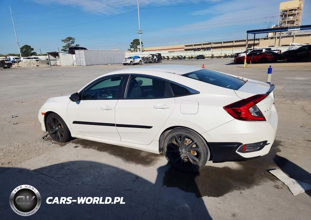2020 Honda Civic Sport VIN:19XFC2F86LE014250 - 2