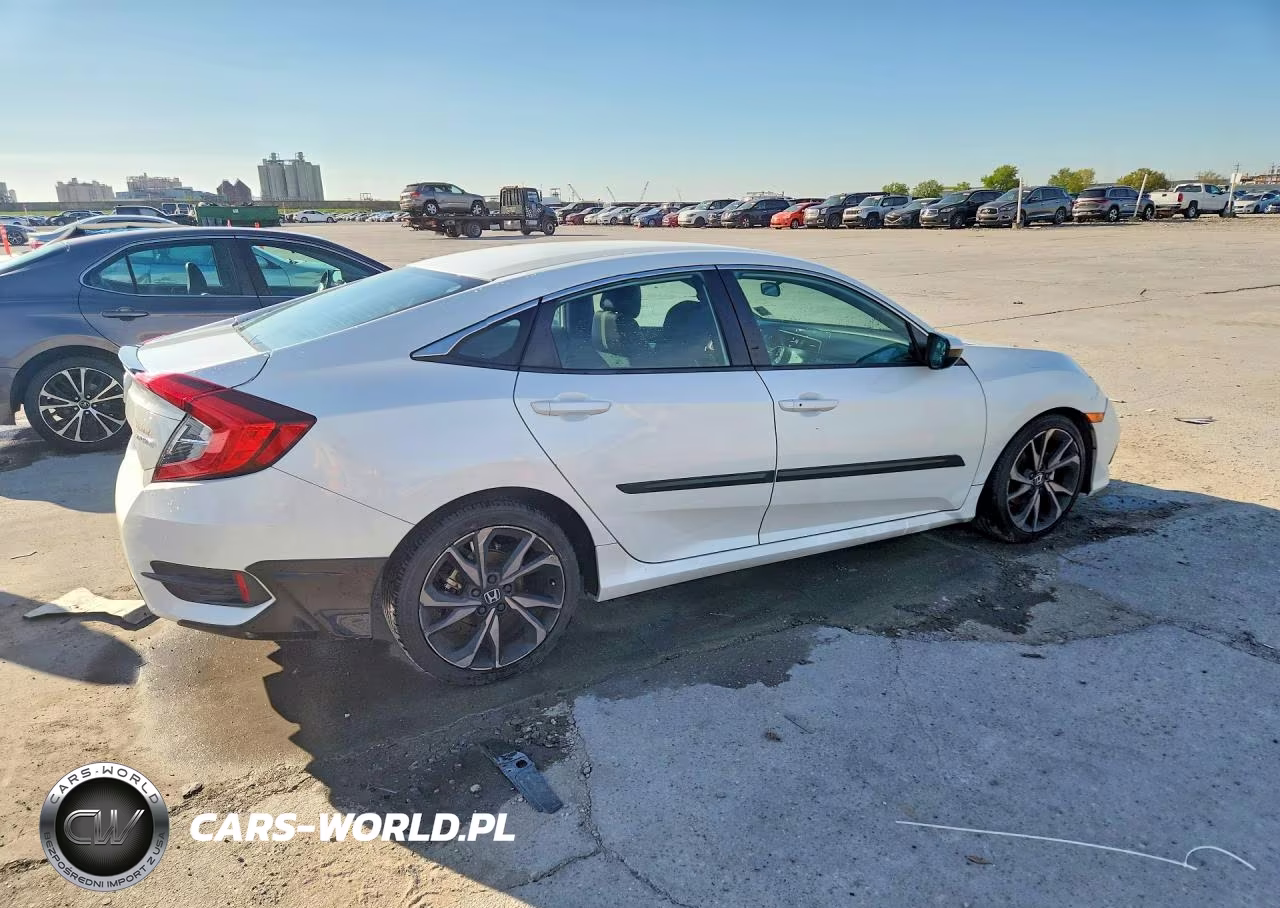 2020 Honda Civic Sport VIN:19XFC2F86LE014250 - 3