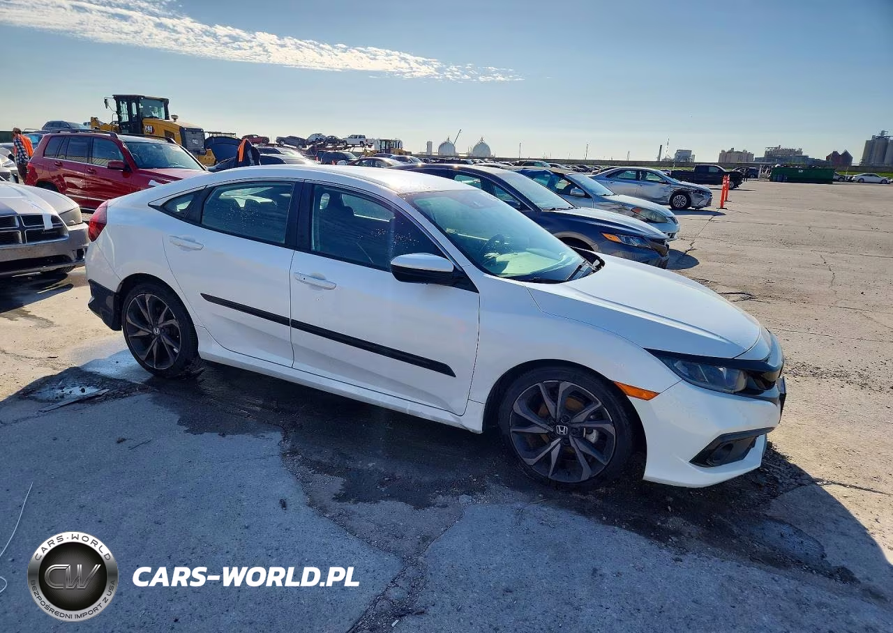2020 Honda Civic Sport VIN:19XFC2F86LE014250 - 4