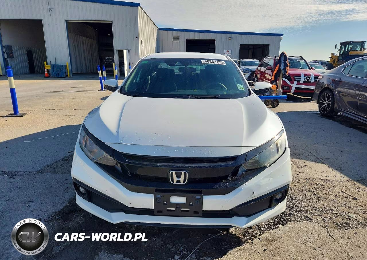 2020 Honda Civic Sport VIN:19XFC2F86LE014250 - 5
