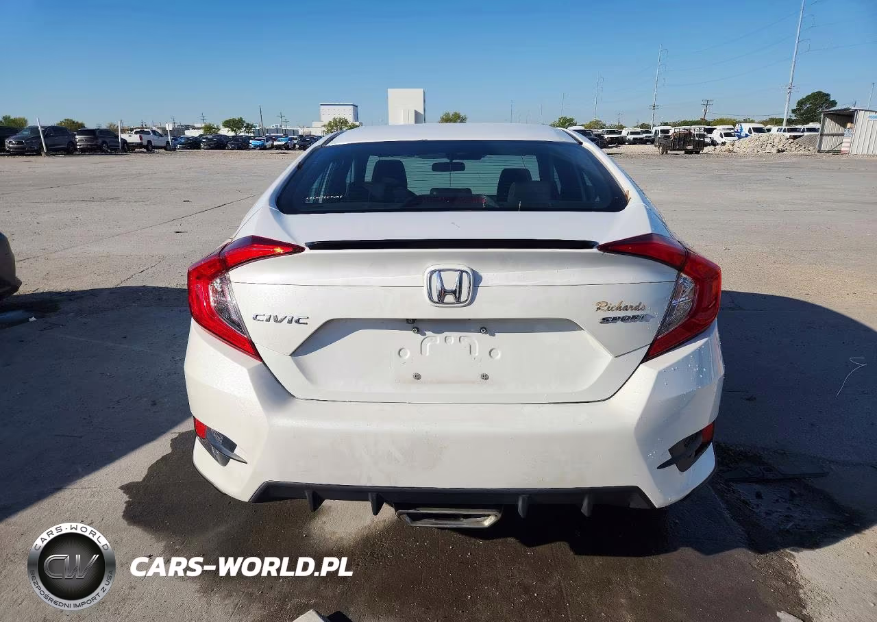2020 Honda Civic Sport VIN:19XFC2F86LE014250 - 6