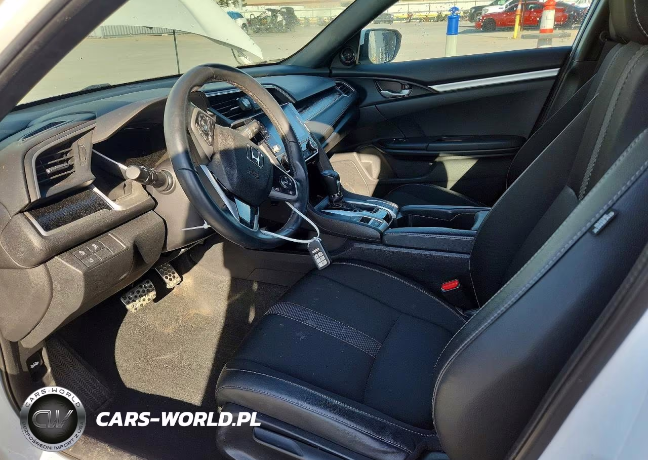 2020 Honda Civic Sport VIN:19XFC2F86LE014250 - 7