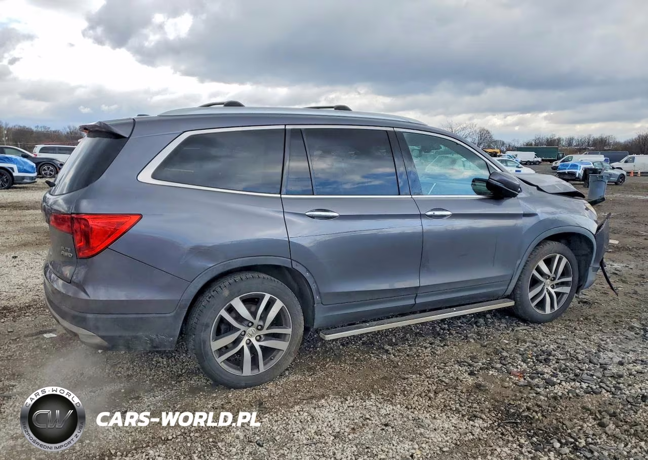 2016 Honda Pilot Elite VIN:5FNYF6H01GB093700 - 3