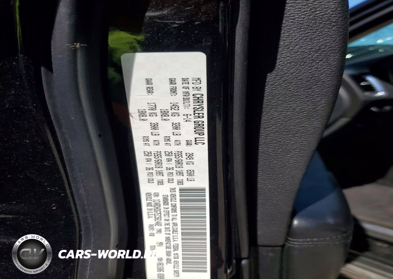 2014 Dodge Durango Limited VIN:1C4RDHDG7EC561402 - 14