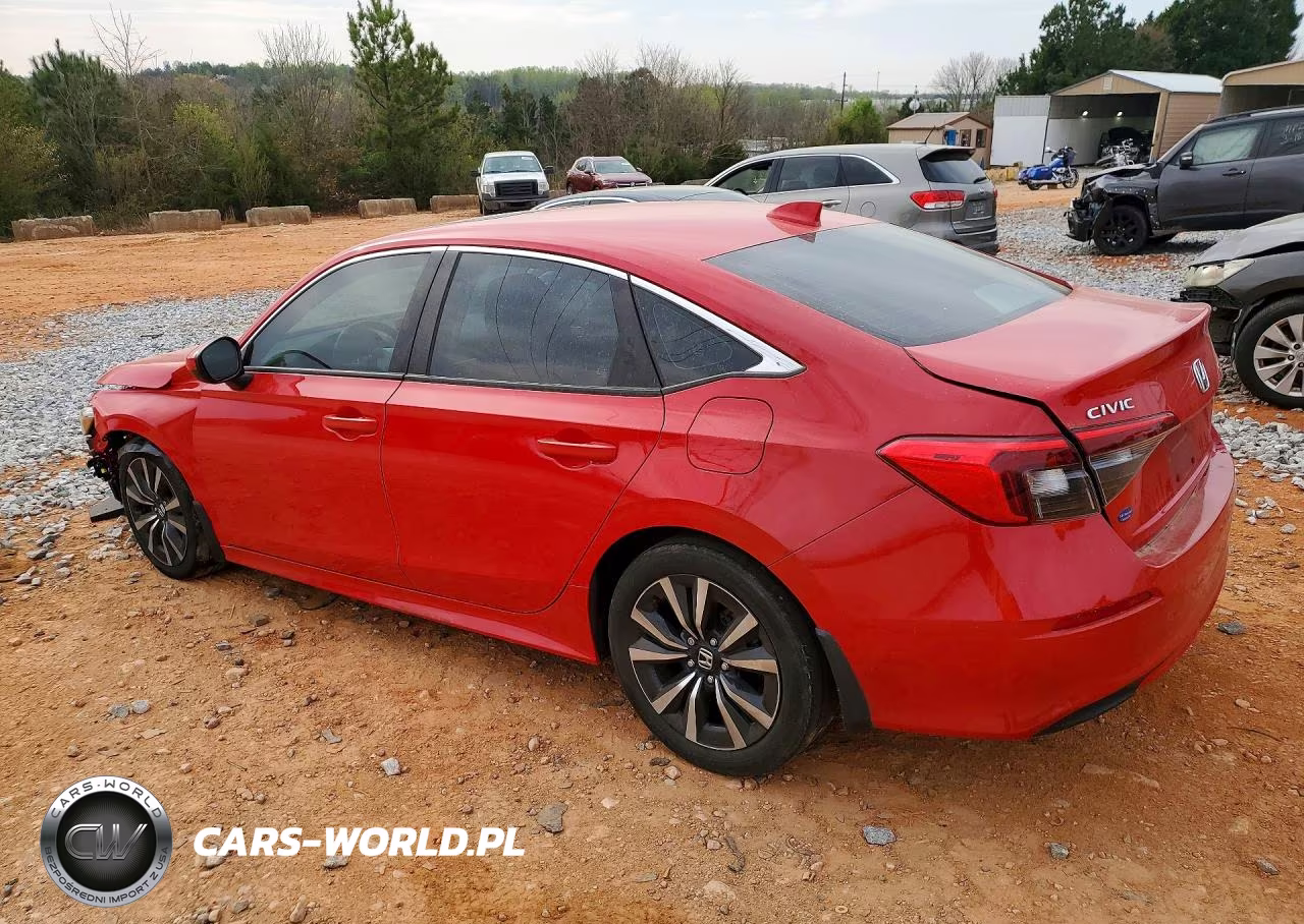 2022 Honda Civic VIN:2HGFE1F76NH302564 - 2