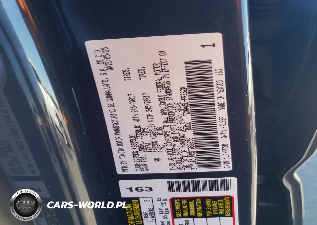 2025 Toyota Tacoma Sr5 VIN:3TYLB5JN5ST080656 - 12