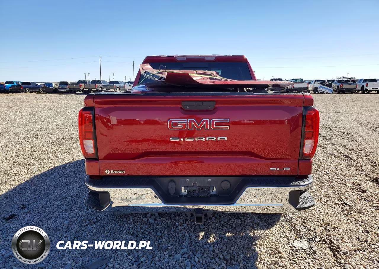 2020 GMC Sierra K1500 Sle VIN:3GTU9BED6LG187341 - 6