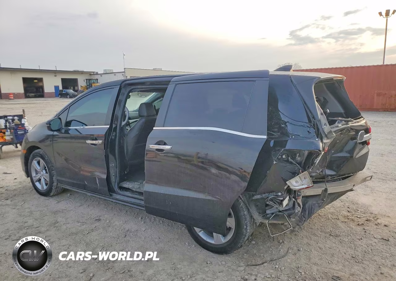 2019 Honda Odyssey Exl VIN:5FNRL6H75KB057351 - 2