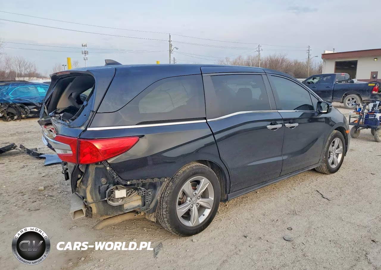 2019 Honda Odyssey Exl VIN:5FNRL6H75KB057351 - 3