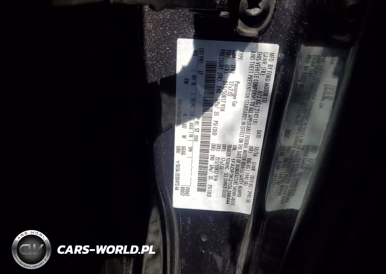 2016 Ford Focus Se VIN:1FADP3K21GL398444 - 12