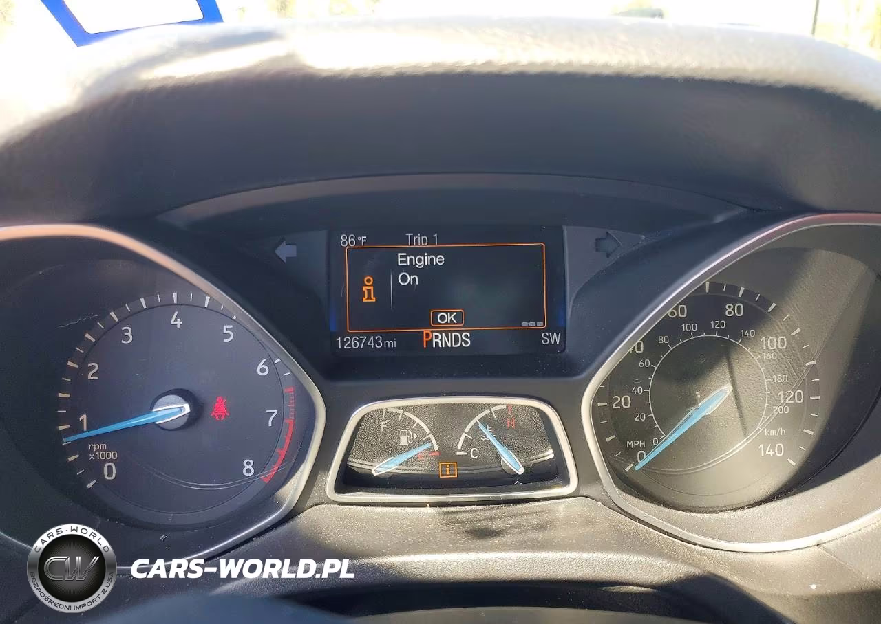 2016 Ford Focus Se VIN:1FADP3K21GL398444 - 9