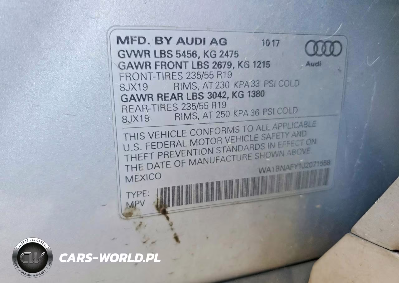 2018 Audi Q5 Premium Plus VIN:WA1BNAFY1J2071558 - 13