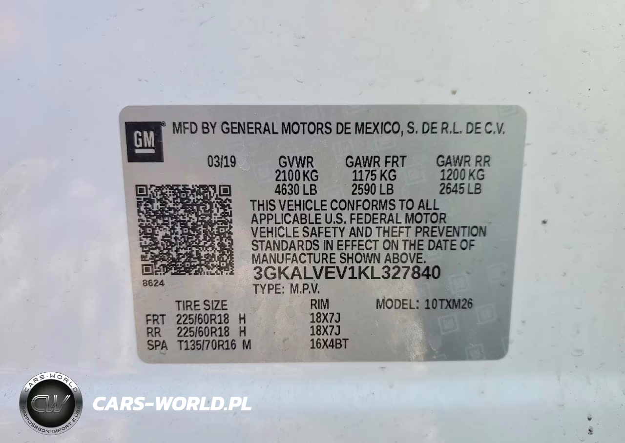 2019 GMC Terrain Slt VIN:3GKALVEV1KL327840 - 13