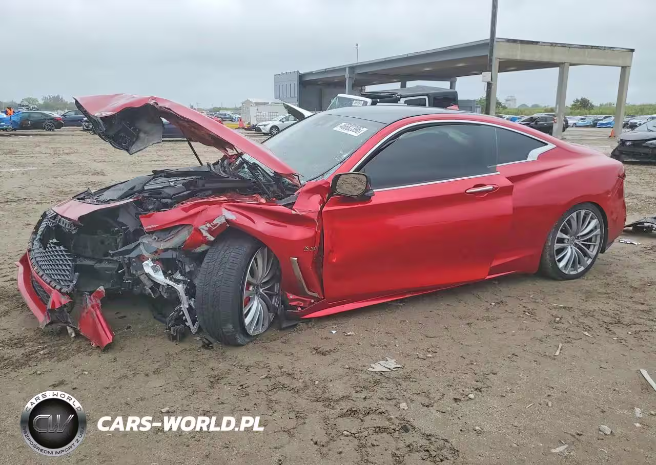 2017 Infiniti Q60 Red Sport 400