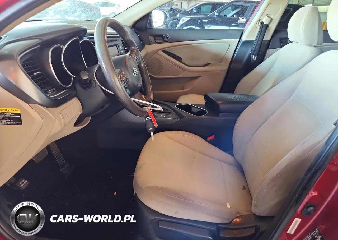 2014 Kia Optima Lx VIN:5XXGM4A78EG330061 - 7