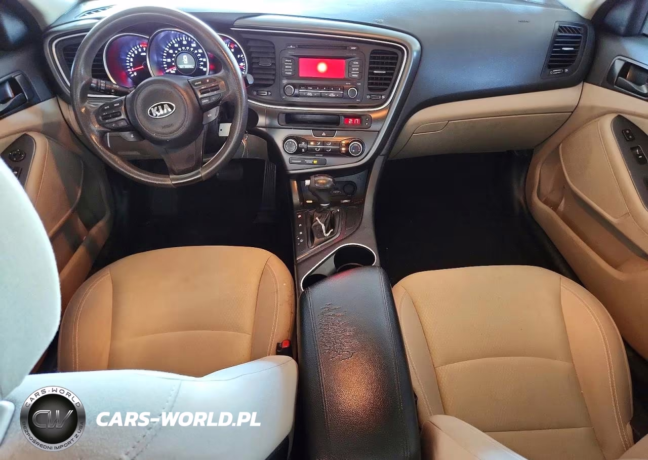 2014 Kia Optima Lx VIN:5XXGM4A78EG330061 - 8
