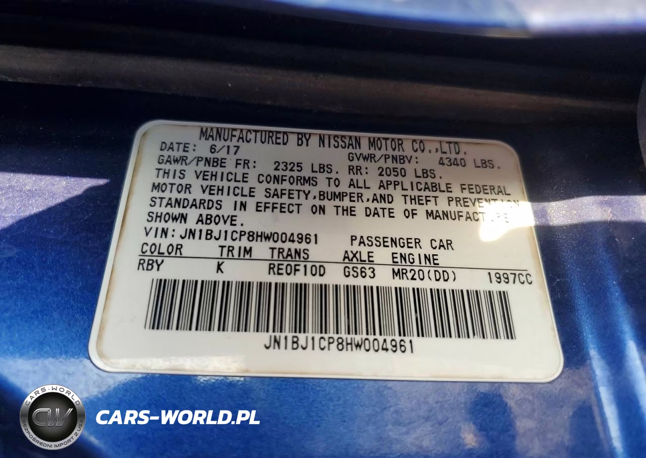 2017 Nissan Rogue Sport Sv VIN:JN1BJ1CP8HW004961 - 13