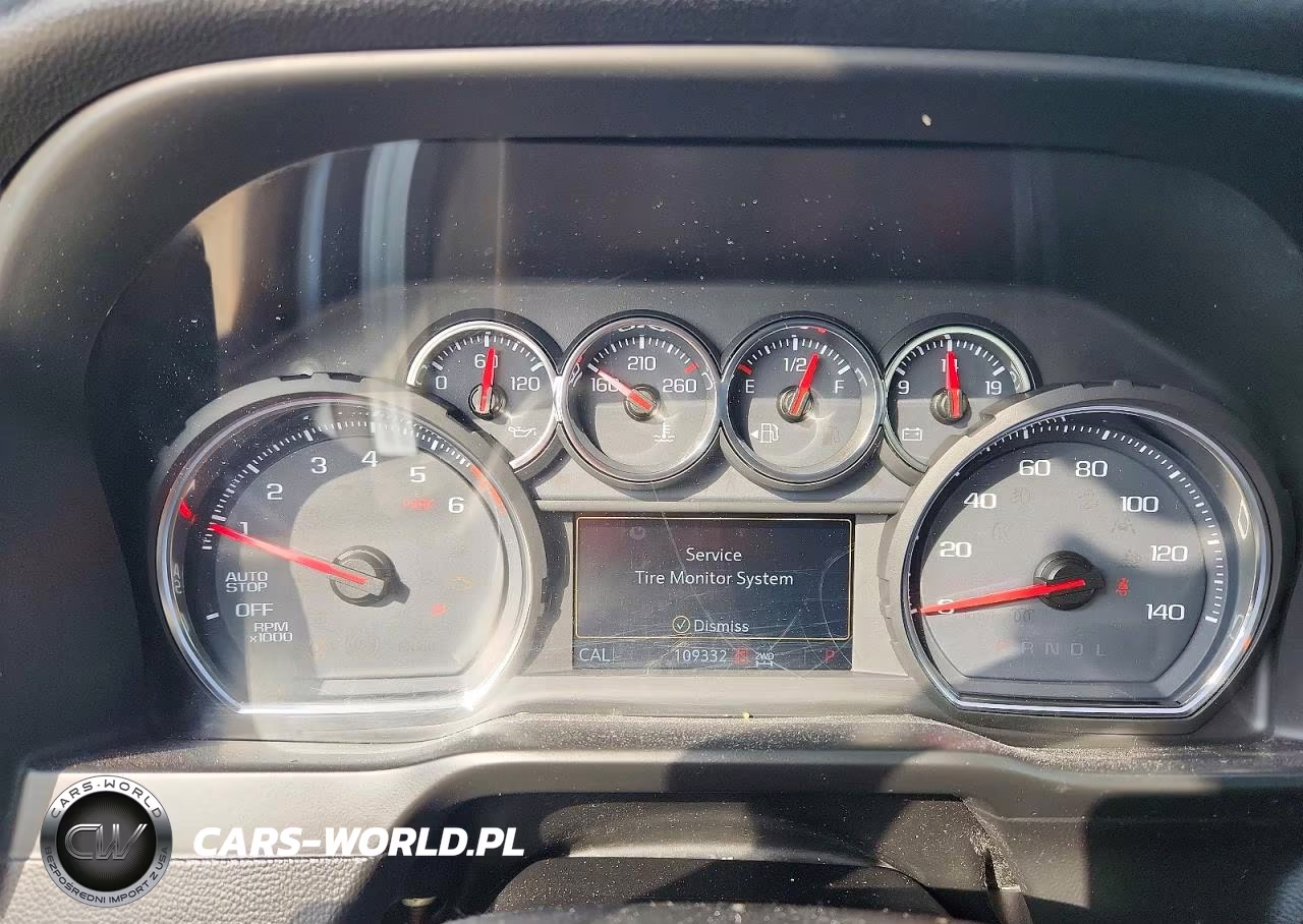 2019 Chevrolet Silverado K1500 Lt VIN:1GCRYDED6KZ288611 - 9
