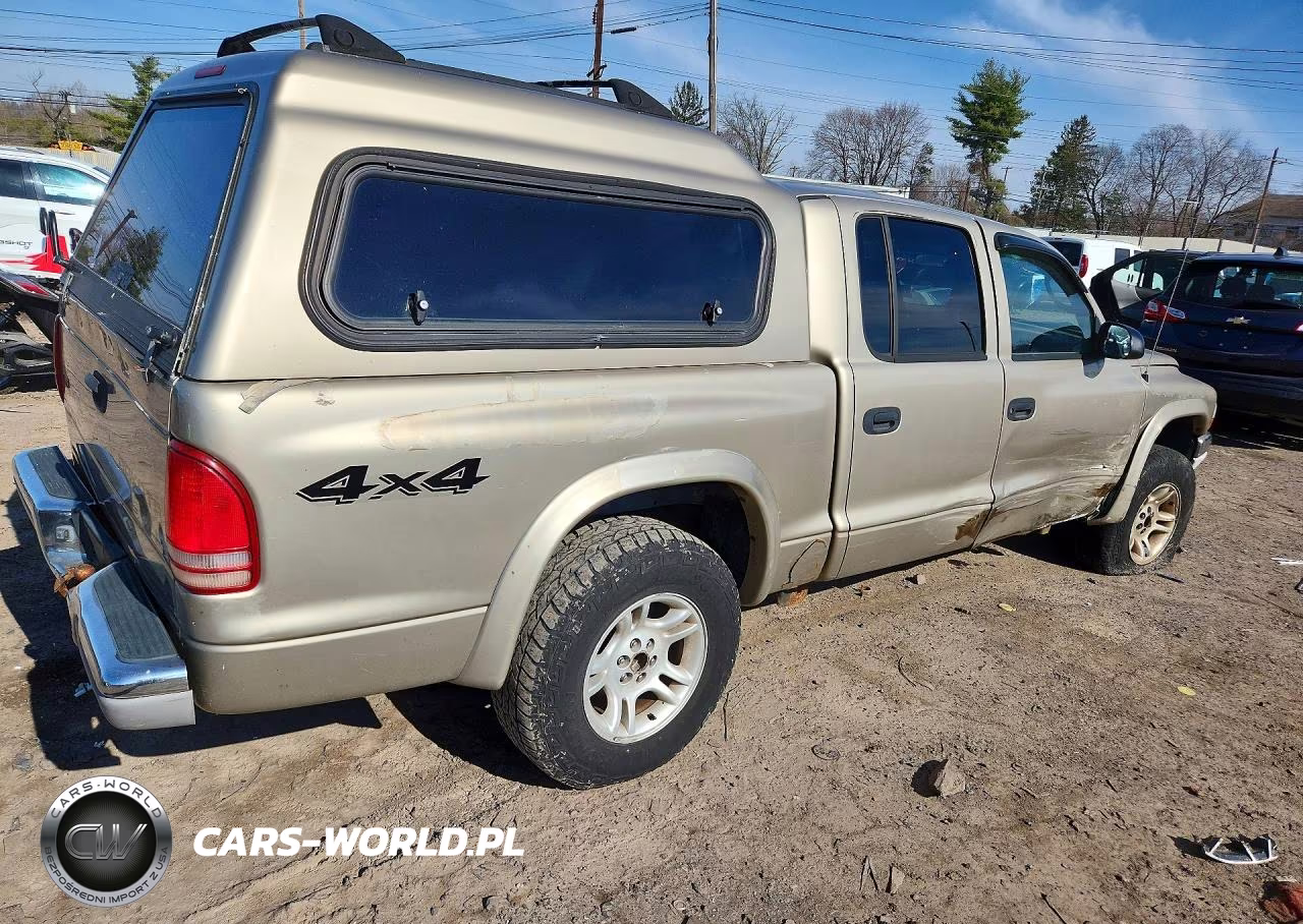 2003 Dodge Dakota Quad Slt VIN:1D7HG48NX3S204499 - 3