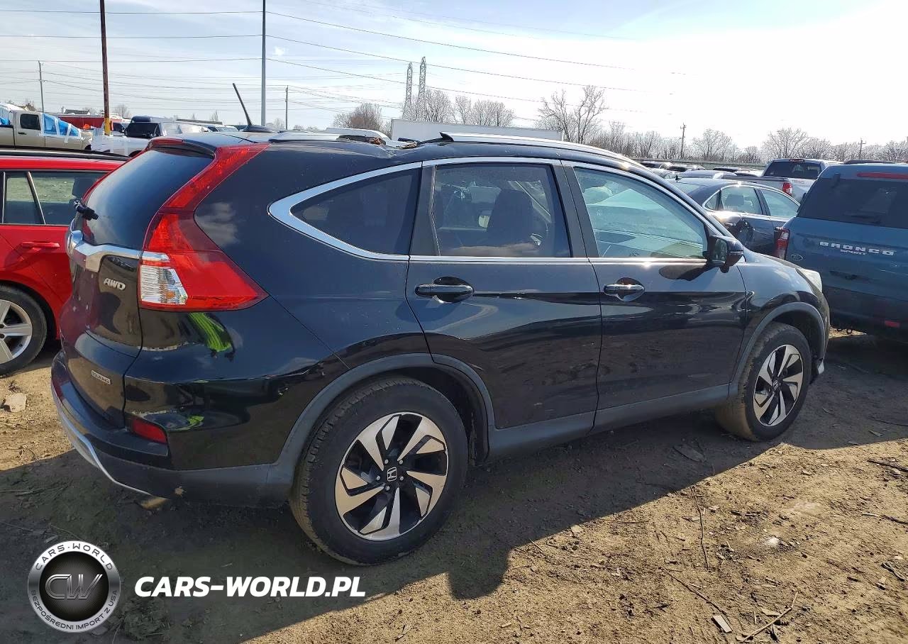 2016 Honda Cr-V Touring VIN:5J6RM4H90GL006776 - 3