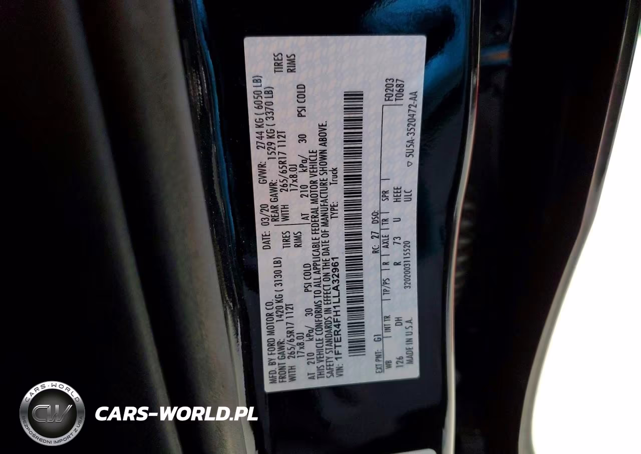 2020 Ford Ranger Xl VIN:1FTER4FH1LLA32961 - 12