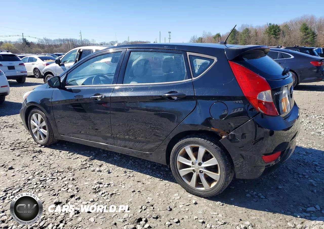 2012 Hyundai Accent Se VIN:KMHCU5AE7CU032543 - 2