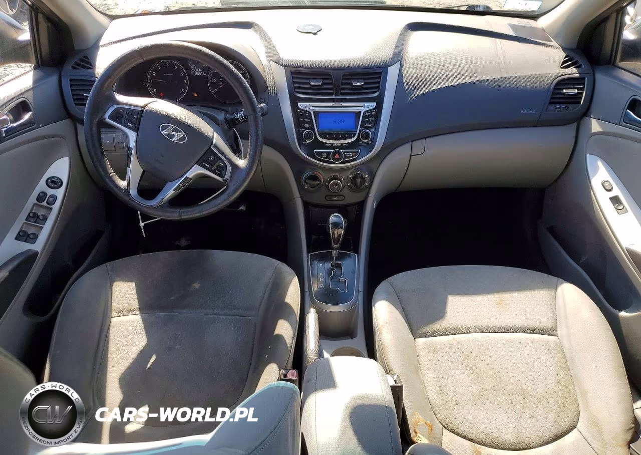 2012 Hyundai Accent Se VIN:KMHCU5AE7CU032543 - 8