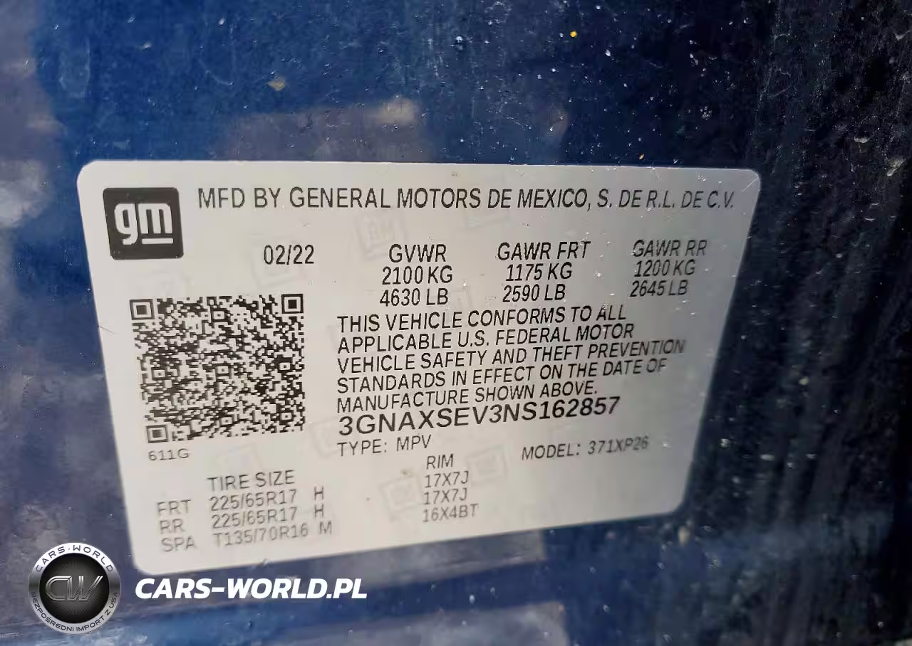 2022 Chevrolet Equinox Ls VIN:3GNAXSEV3NS162857 - 13