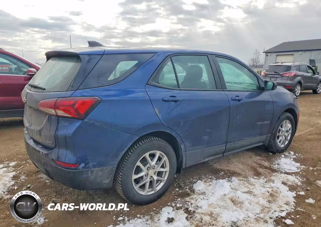 2022 Chevrolet Equinox Ls VIN:3GNAXSEV3NS162857 - 3