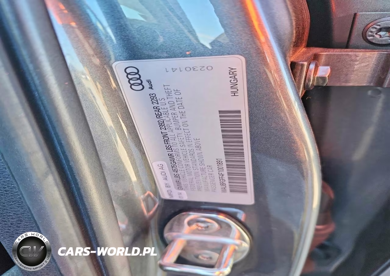 2015 Audi A3 Premium VIN:WAUBFGFF4F1001891 - 12