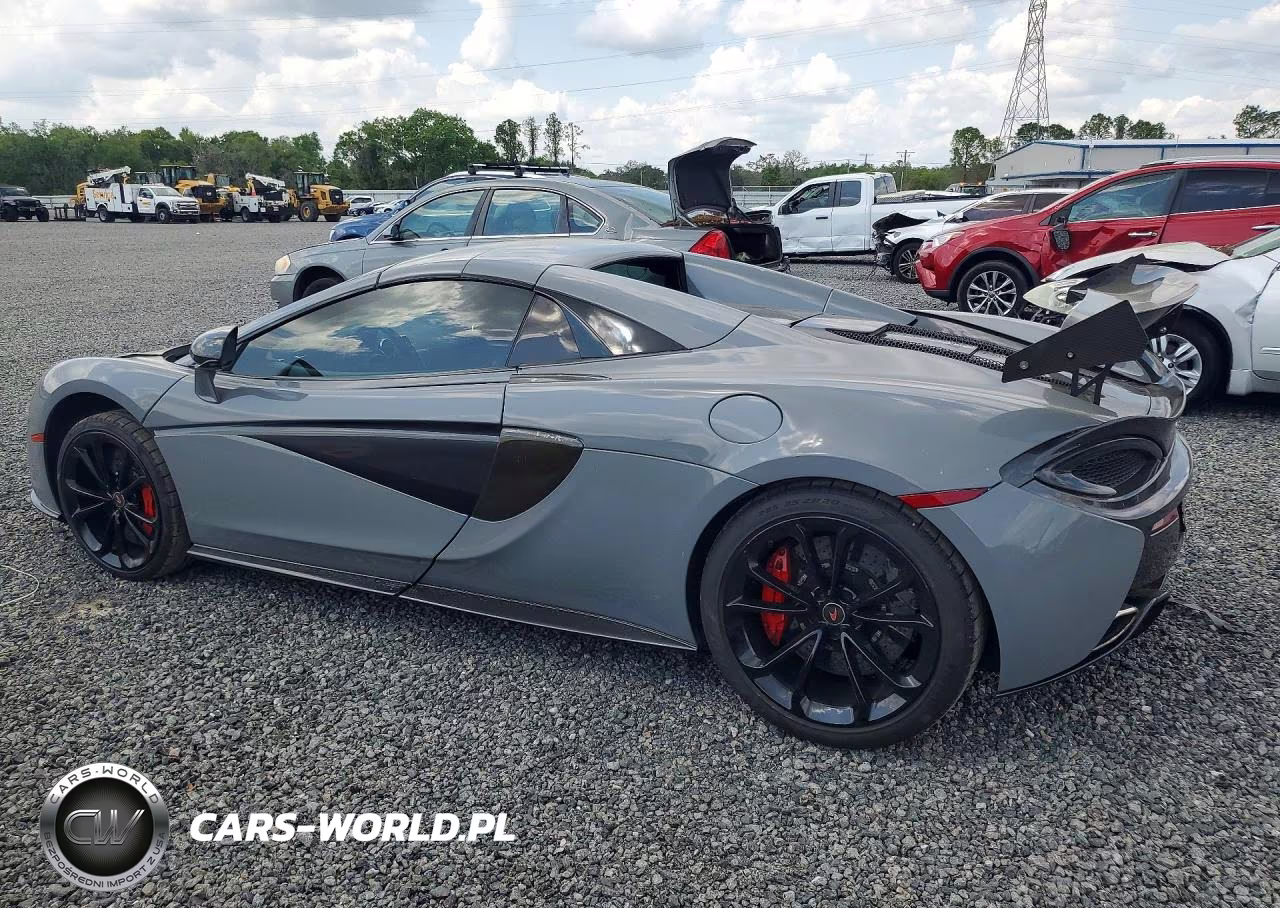 2018 Mclaren 570S VIN:SBM13FAA4JW005570 - 2