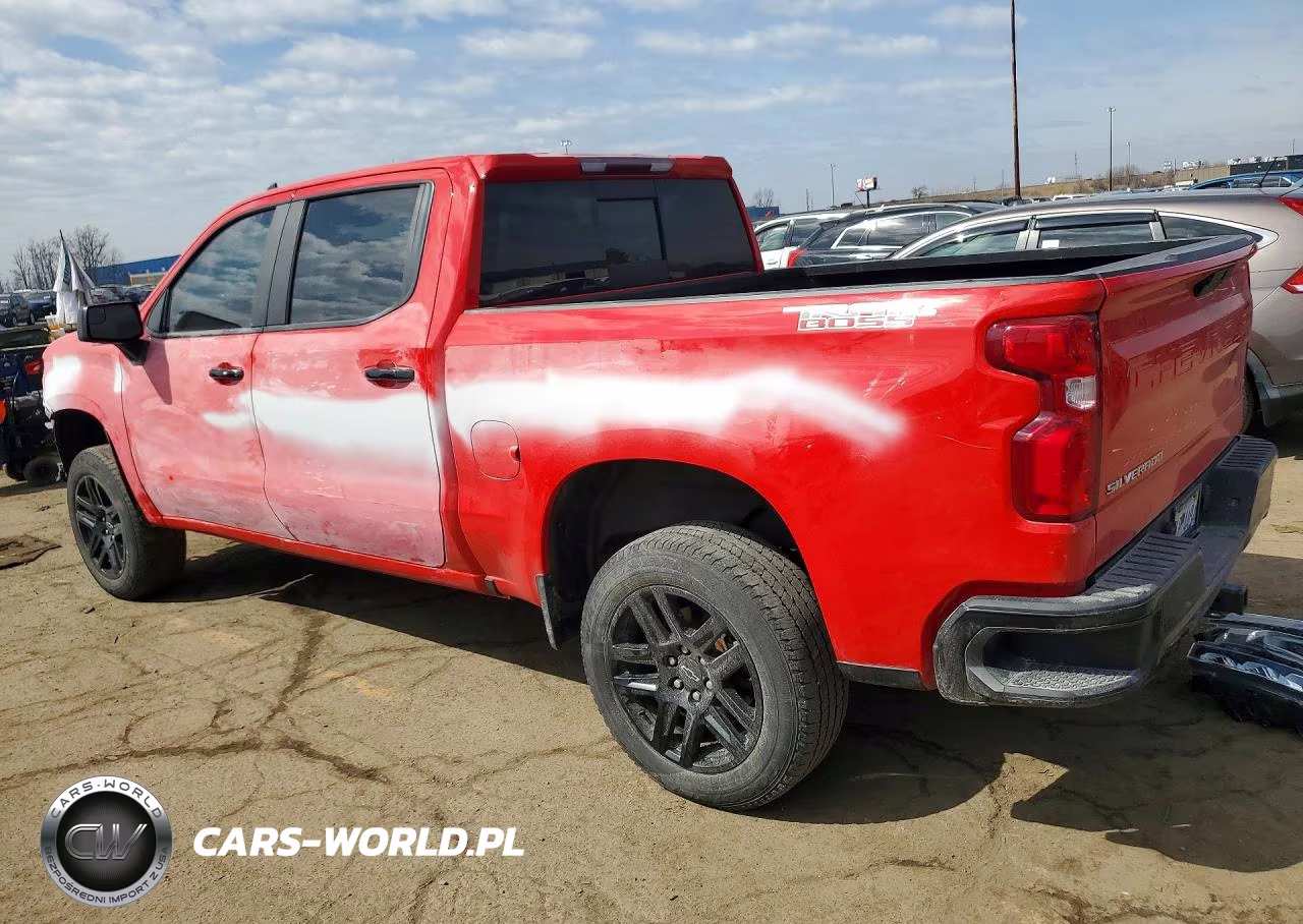 2021 Chevrolet Silverado K1500 Lt Trail Boss VIN:1GCPYFED8MZ334977 - 2