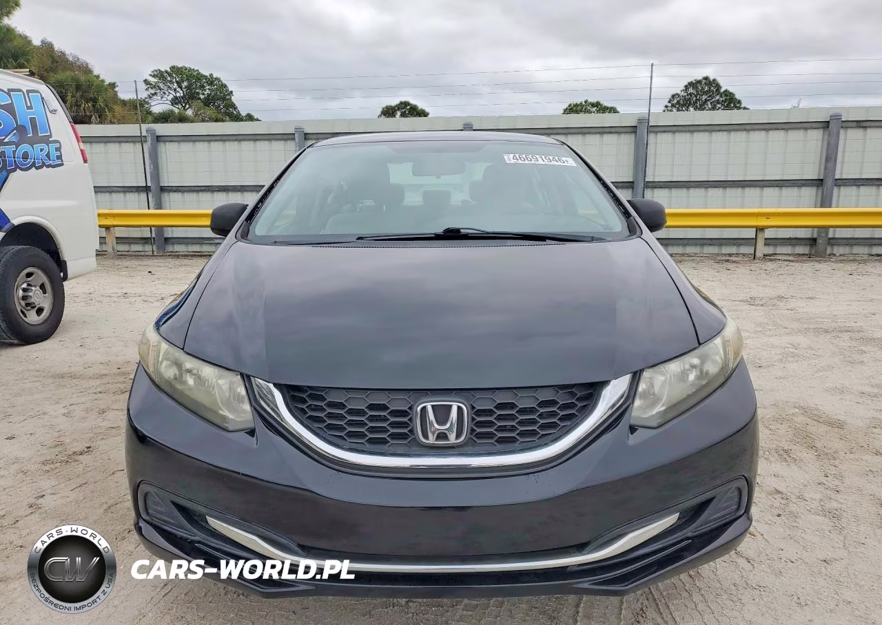 2013 Honda Civic Lx VIN:19XFB2F54DE080774 - 5