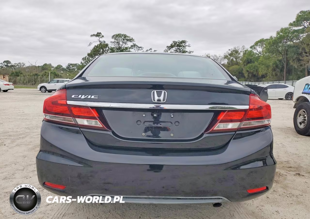 2013 Honda Civic Lx VIN:19XFB2F54DE080774 - 6