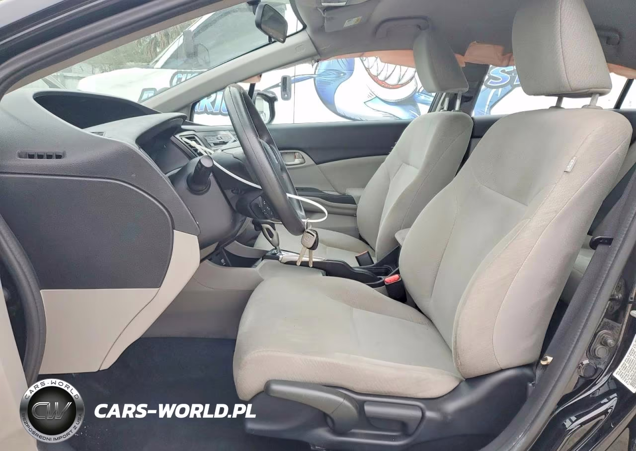 2013 Honda Civic Lx VIN:19XFB2F54DE080774 - 7