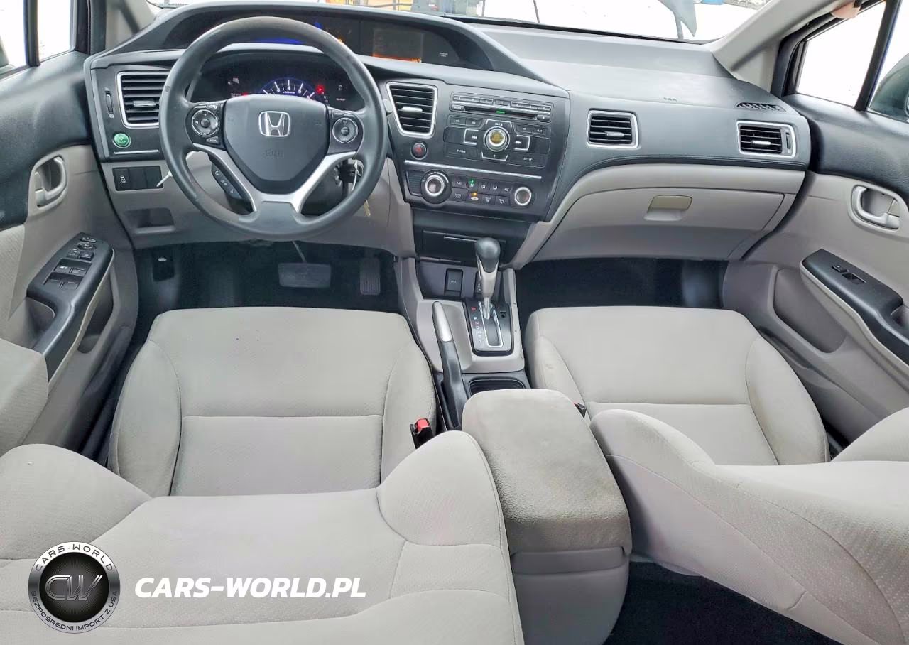 2013 Honda Civic Lx VIN:19XFB2F54DE080774 - 8