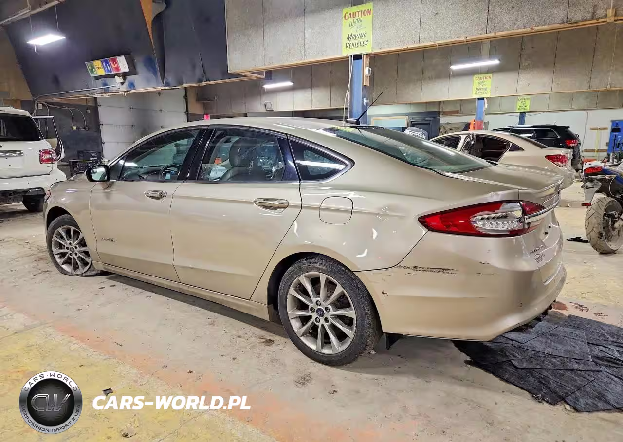 2017 Ford Fusion Se Hybrid VIN:3FA6P0LUXHR171912 - 2