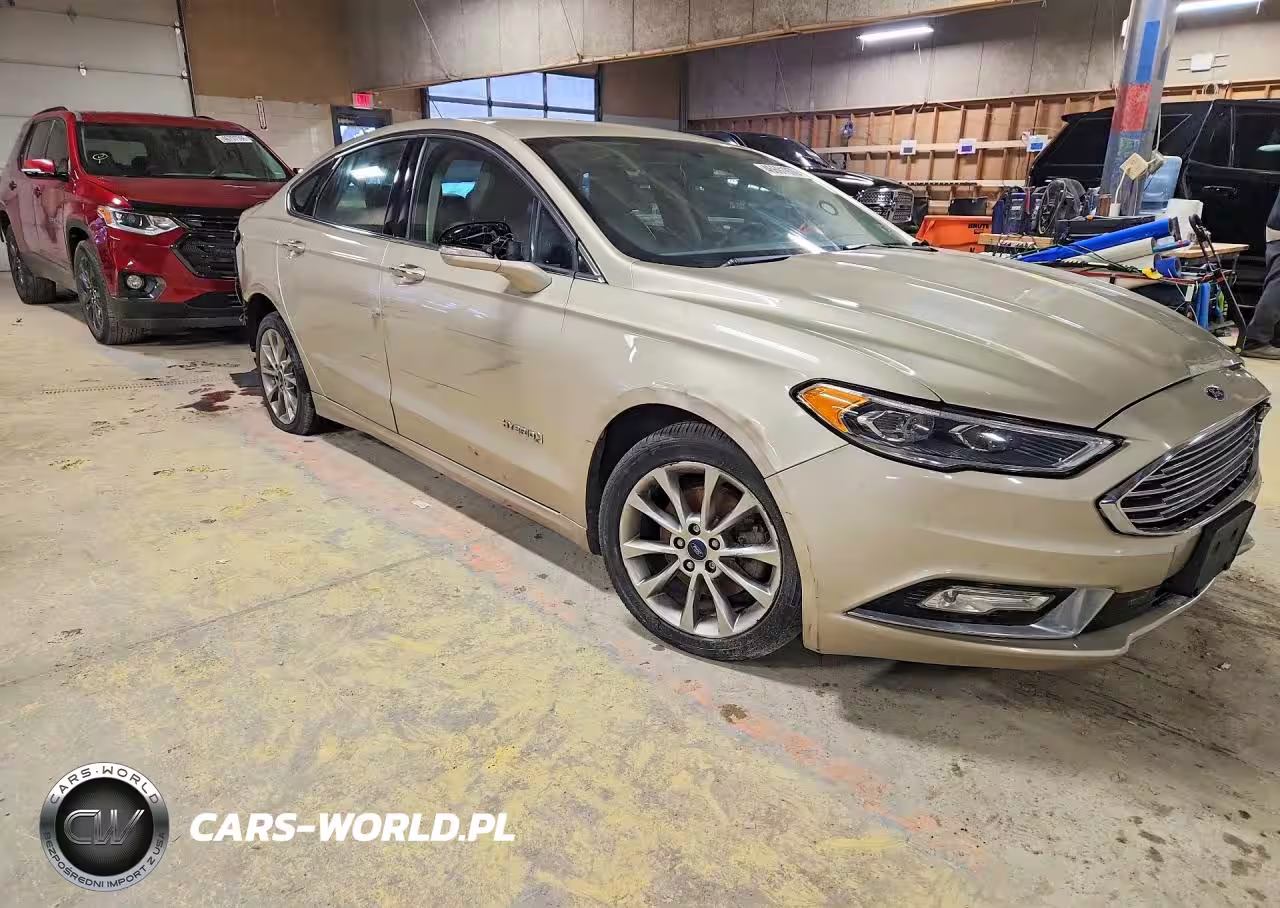 2017 Ford Fusion Se Hybrid VIN:3FA6P0LUXHR171912 - 4