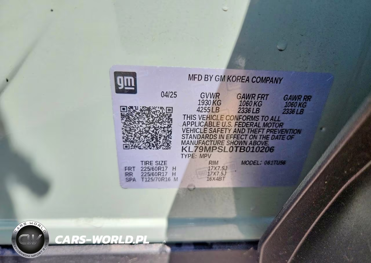 2026 Chevrolet Trailblazer Lt VIN:KL79MPSL0TB010206 - 13