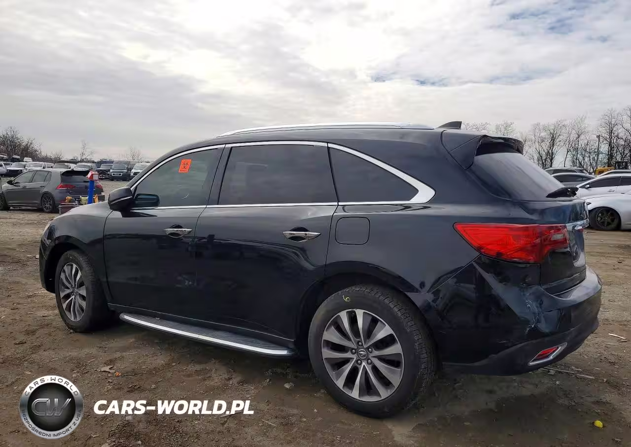 2016 Acura Mdx Technology VIN:5FRYD4H46GB054905 - 2