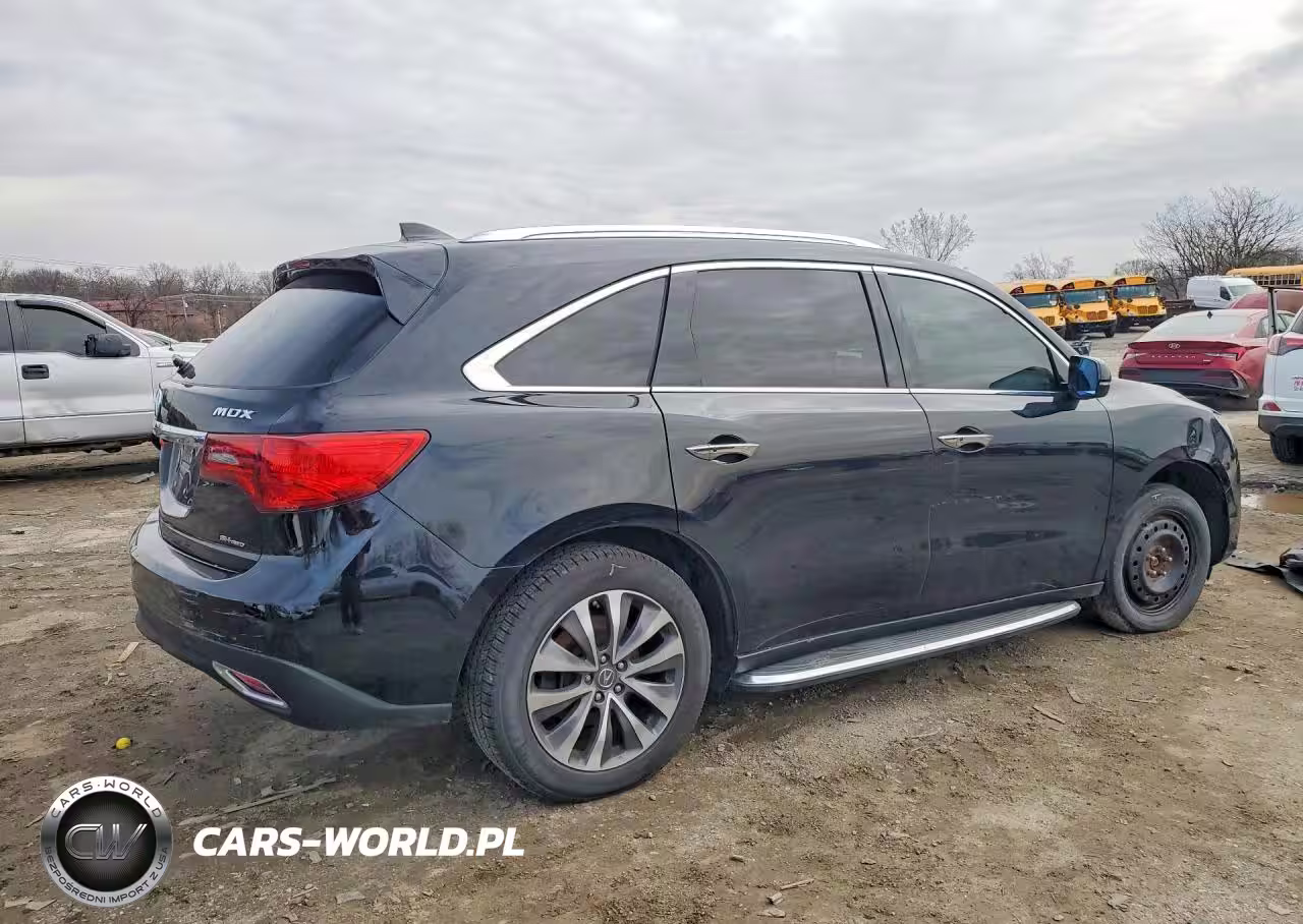 2016 Acura Mdx Technology VIN:5FRYD4H46GB054905 - 3