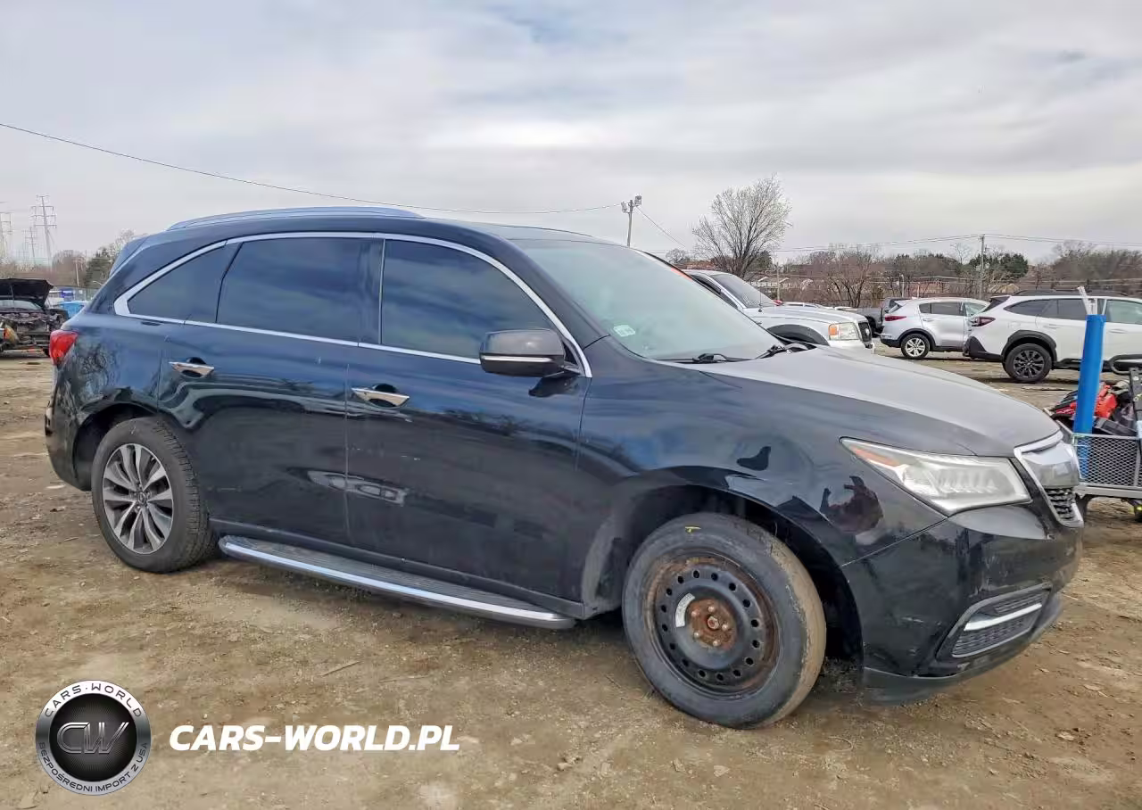 2016 Acura Mdx Technology VIN:5FRYD4H46GB054905 - 4