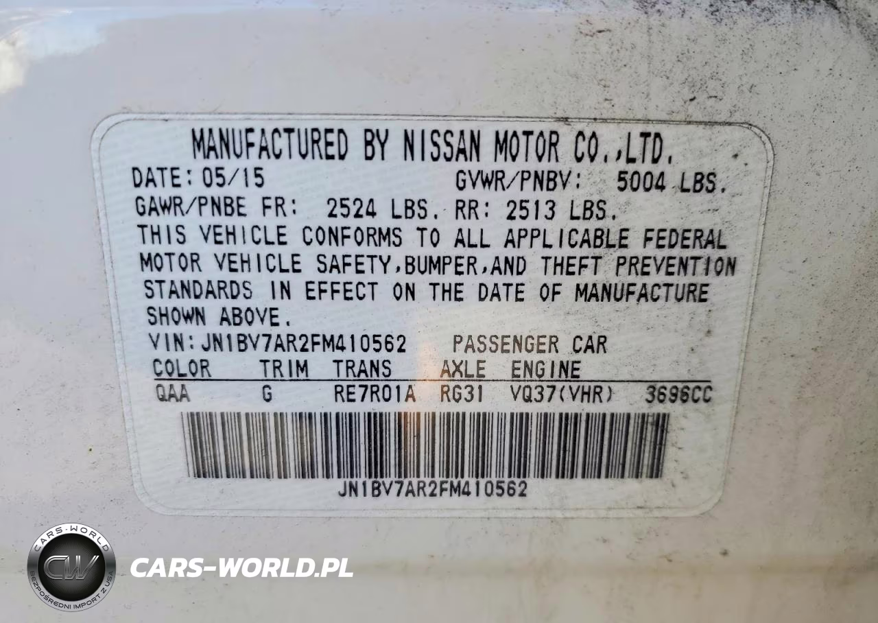 2015 Infiniti Q50 Premium VIN:JN1BV7AR2FM410562 - 13