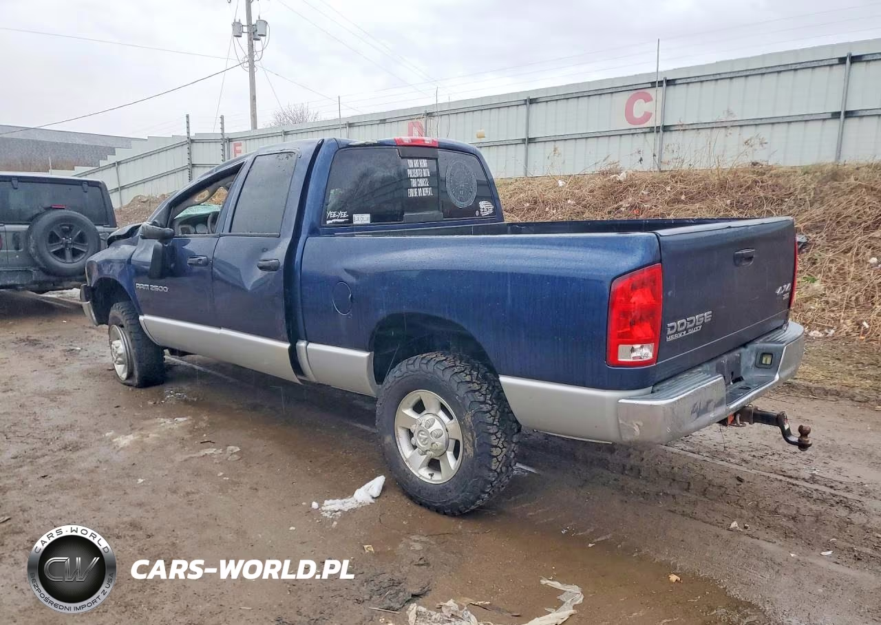 2004 Dodge Ram 2500 St VIN:3D3KU28D94G192186 - 2