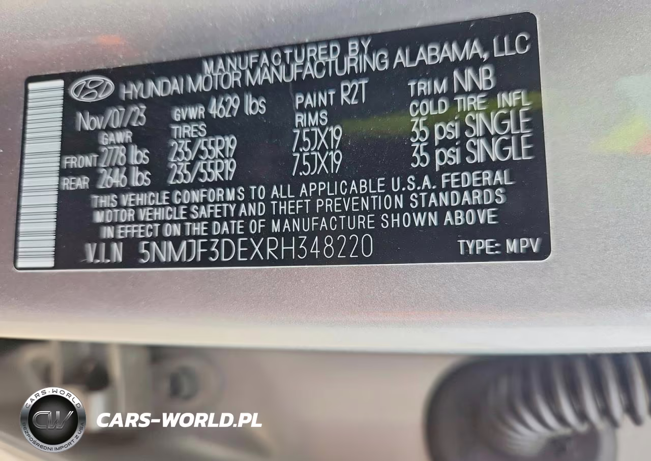 2024 Hyundai Tucson Sel VIN:5NMJF3DEXRH348220 - 13
