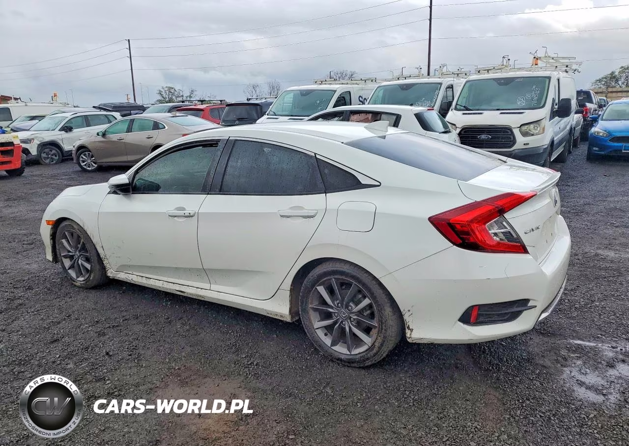 2020 Honda Civic Exl VIN:19XFC1F75LE010000 - 2