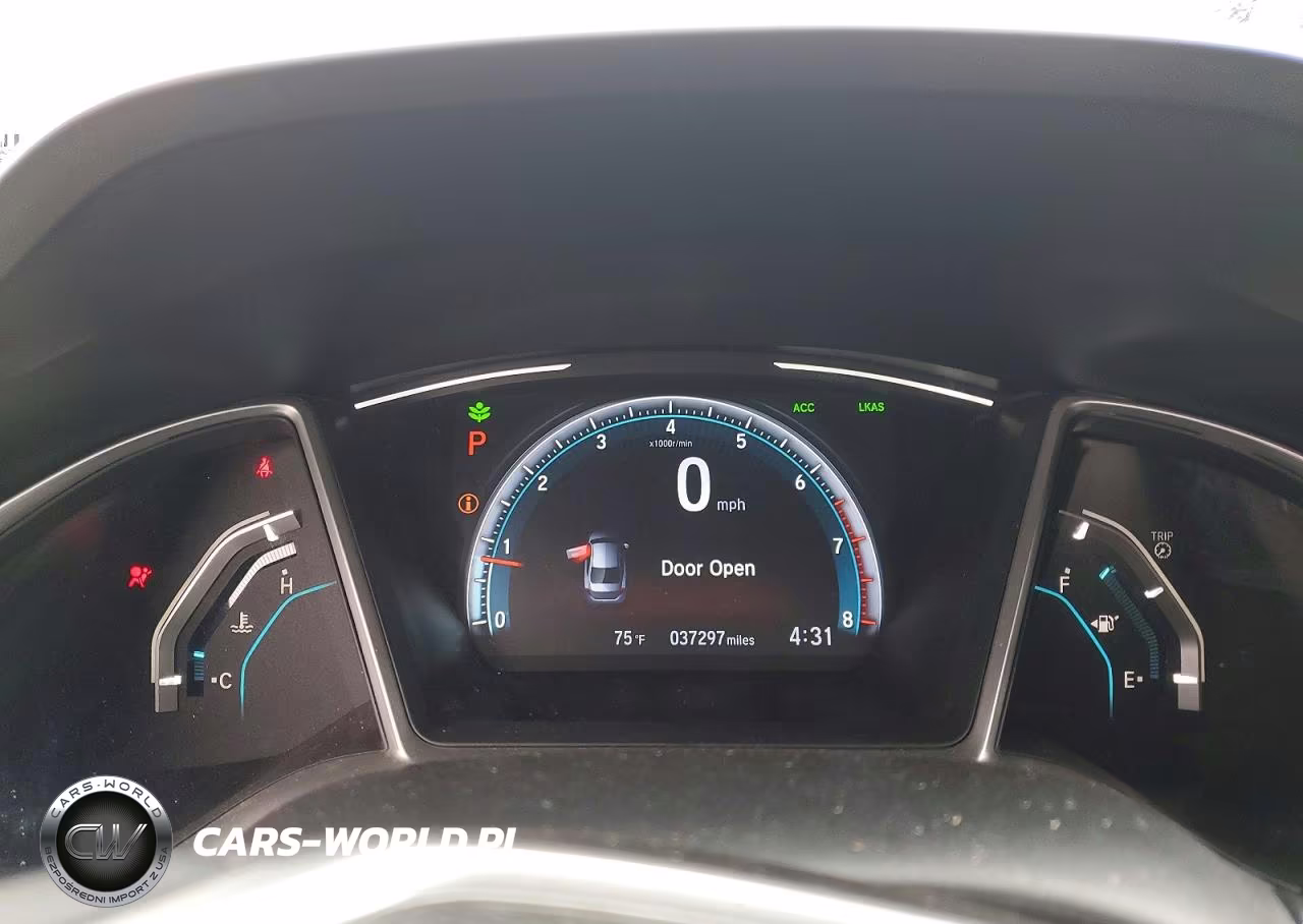2020 Honda Civic Exl VIN:19XFC1F75LE010000 - 9